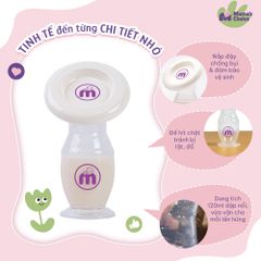 Cốc Hứng Sữa Mama’s Choice, Hút Sữa Rảnh Tay, Chất Liệu Silicone Cao Cấp, Chứng Nhận An Toàn FDA (1 Cốc)