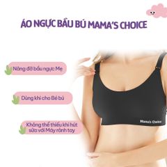 Combo Hỗ Trợ Hút Sữa Rảnh Tay, Áo Hút Sữa và Áo Lót Ngực Đa Năng Mama's Choice, Tăng Hiệu Quả Giảm Gánh Nặng Cho Mẹ