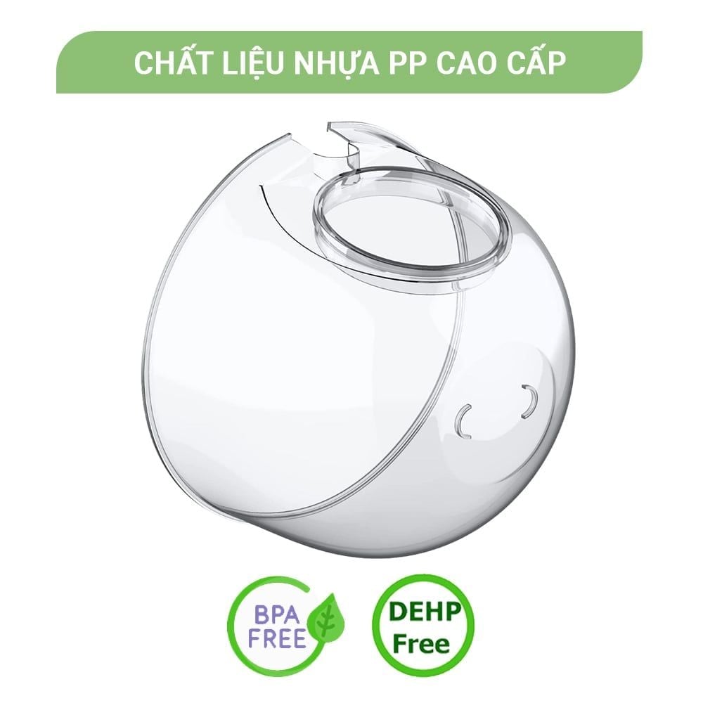 Cup Đựng Sữa Dành Cho Máy Hút Sữa Mama's Choice Cloudie, Chất Lượng Cao Cấp, An Toàn Cho Mẹ Khi Hút Sữa
