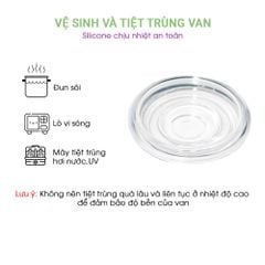 Van Chặn Sữa Máy Hút Sữa Không Dây Mama’s Choice Cloudie, Chất Liệu Silicone An Toàn Cho Mẹ và Bé (1 cái)