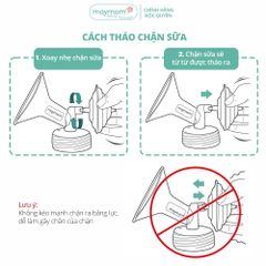 Chặn Sữa Spectra Thương Hiệu Maymom, Phụ Kiện Thay Thế Máy Hút Sữa Spectra S1 Plus, S2 Plus, M1, M2, 9S, 9Plus (1 cái)