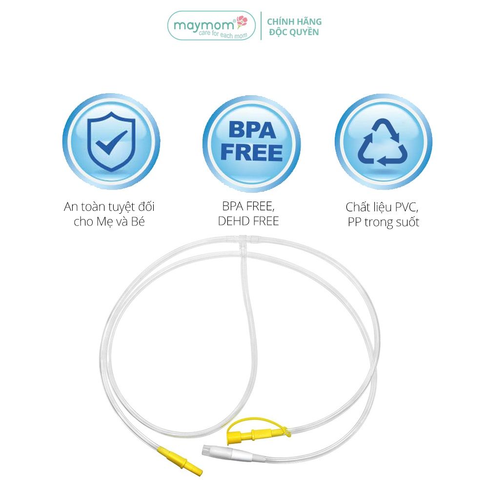 Dây Hút Sữa Medela Sonata Thương Hiệu Maymom, Không Chứa BPA, An Toàn 100%, Vệ Sinh Dễ Dàng (1 dây)