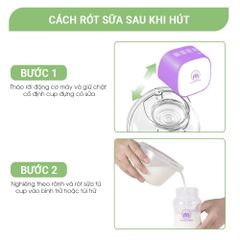 Phụ Kiện Máy Hút Sữa Mama’s Choice Cloudie, Bộ Cup Dành Cho Hút Sữa Máy Hút Sữa Rảnh Tay Không Dây Cloudie