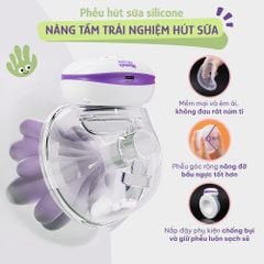 Máy Hút Sữa Không Dây Mama's Choice, Vắt Sữa Rảnh Tay Mọi Lúc Mọi Nơi, Pin Sạc Tiện Lợi, BH 1 Đổi 1 Mới 12 Tháng