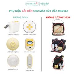 Phụ Kiện Maymom Cho Máy Hút Sữa Medela Maxflow, Sonata, FreeStyle Flex, FreeStyle, Swing Maxi, Swing Maxi Flex
