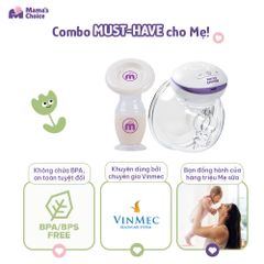 Máy Hút Sữa Không Dây và Cốc Hứng Sữa Mama’s Choice, Combo Hút Sữa Rảnh Tay, Tiện Lợi Giá Tốt Mẹ Nào Cũng Phải Có