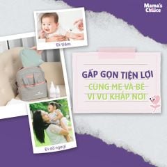 Khăn Choàng Cho Bé Bú Mama's Choice, Chất Liệu Vải Muslin Cao Cấp Mềm Mại Thoáng Khí và Độ Bền Cao