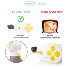 Dây Hút Sữa Medela Pump Maxflow Thương Hiệu Maymom, Không Chứa BPA, An Toàn 100%, Vệ Sinh Dễ Dàng (1 dây)