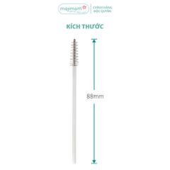 Cọ Phụ Kiện Maymom, Vệ Sinh Cổ Nối Phễu Hút Sữa, Chuyên Dụng Cho Việc Vệ Sinh Những Ngóc Ngách Nhỏ (1 cái)