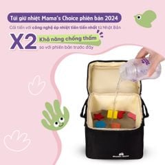 Trọn Bộ Giữ Lạnh Sữa Mẹ Mama’s Choice, Bảo Quản Sữa Mẹ, Đựng và Giữ Ấm Đồ Ăn Cho Bé, Chất Liệu Cao Cấp 4 Lớp Dày Dặn