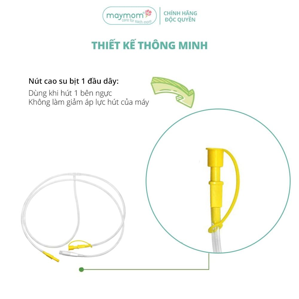 Dây Hút Sữa Medela Sonata Thương Hiệu Maymom, Không Chứa BPA, An Toàn 100%, Vệ Sinh Dễ Dàng (1 dây)