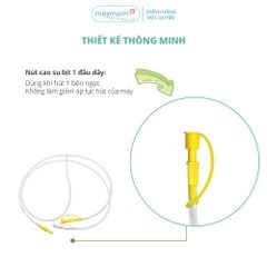 Dây Hút Sữa Medela Sonata Thương Hiệu Maymom, Không Chứa BPA, An Toàn 100%, Vệ Sinh Dễ Dàng (1 dây)