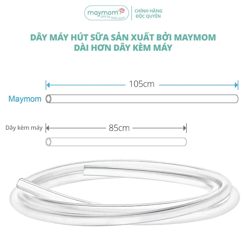 Dây Hút Sữa Unimom Thương Hiệu Maymom, Không Chứa BPA, An Toàn 100%, Vệ Sinh Dễ Dàng
