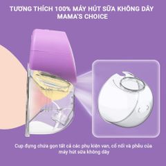 Cup Đựng Sữa Dành Cho Máy Hút Sữa Mama's Choice Cloudie, Chất Lượng Cao Cấp, An Toàn Cho Mẹ Khi Hút Sữa