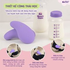 Máy Thông Tắc Tia Sữa Mama's Choice, Hỗ Trợ Kích Sữa và Phản Xạ Xuống Sữa Nhanh, 10 Chế Độ Massage Êm Ái Hiệu Quả