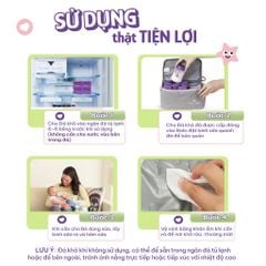 Balo Bỉm Sữa Giữ Nhiệt Mama’s Choice Đa Năng, Giữ Nhiệt Bình Sữa, Đựng Đồ Cho Mẹ Bé, Thiết Kế 2 Tầng, Chất Liệu Cao Cấp