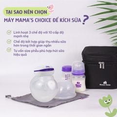 Máy Hút Sữa Không Dây Mama's Choice, Vắt Sữa Rảnh Tay Mọi Lúc Mọi Nơi, Pin Sạc Tiện Lợi, BH 1 Đổi 1 Mới 12 Tháng