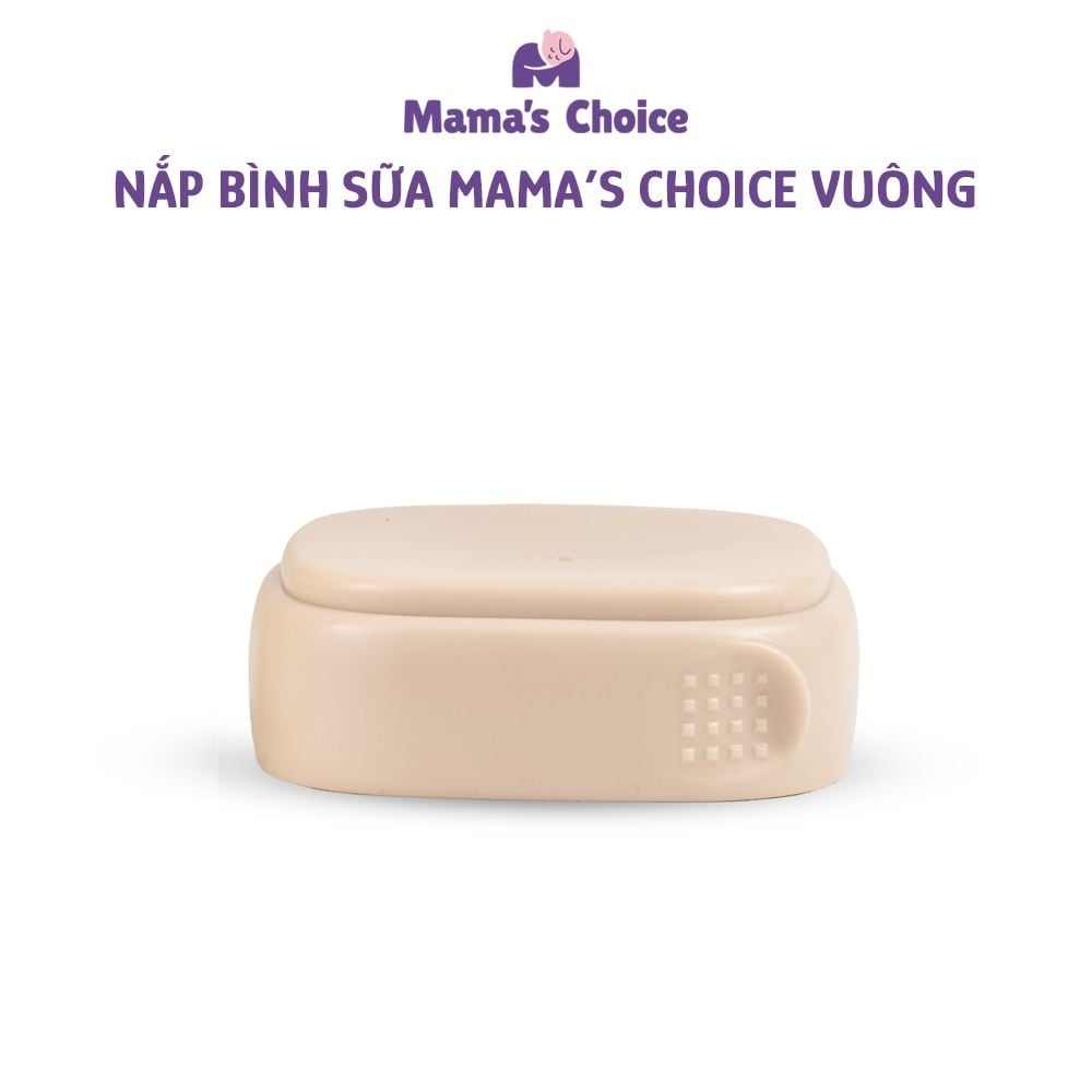 Nắp Bình và Núm Ti Bình Sữa PPSU Cap Cấp Mama's Choice Nhiều Phân Loại Núm