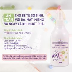 Xịt Khử Khuẩn EcoPro Mama's Choice, Xịt Khuẩn Đồ Dùng Cho Bé, Bình Sữa Núm Ti Giả, Bảo Vệ Bé Yêu An Toàn