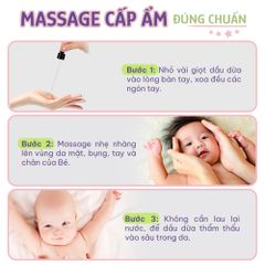 Dầu Dừa Ép Lạnh Herbee 100ml, Massage Cho Trẻ Sơ Sinh, Làm Mờ Vết Rạn Da, 100% Chiết Xuất Tự Nhiên