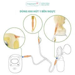 Dây hơi máy hút sữa, phụ kiện máy vắt sữa Freestyle, sản xuất bởi Maymom