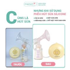 Bộ Phụ Kiện Máy Hút Sữa Medela Swing, Phễu Hút Sữa Silicone Êm Ái và Hiệu Quả, Nhiều Lựa Chọn Size Phễu Hút Sữa