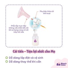 Phụ Kiện Hút Sữa Phễu Silicone Cho Máy Unimom, Kiểm Định An Toàn Quốc Tế, Vắt Sữa Êm Ái và Hiệu Quả