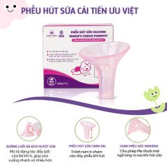 Phụ Kiện Hút Sữa Phễu Silicone Cho Máy Spectra Avent Fazt, Vắt Sữa Êm Ái và Hiệu Quả, Nhiều Lựa Chọn Size
