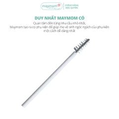 Cọ Phụ Kiện Maymom, Vệ Sinh Cổ Nối Phễu Hút Sữa, Chuyên Dụng Cho Việc Vệ Sinh Những Ngóc Ngách Nhỏ (1 cái)