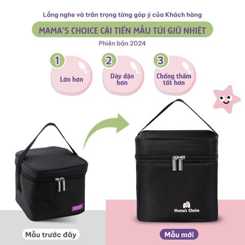 Túi Đá Khô Trữ Sữa Mama’s Choice, Bảo Quản Lạnh Sữa Mẹ Đến 12 Giờ, Giữ Nhiệt Bình Sữa, Đựng và Giữ Ấm Đồ Ăn Cho Mẹ & Bé