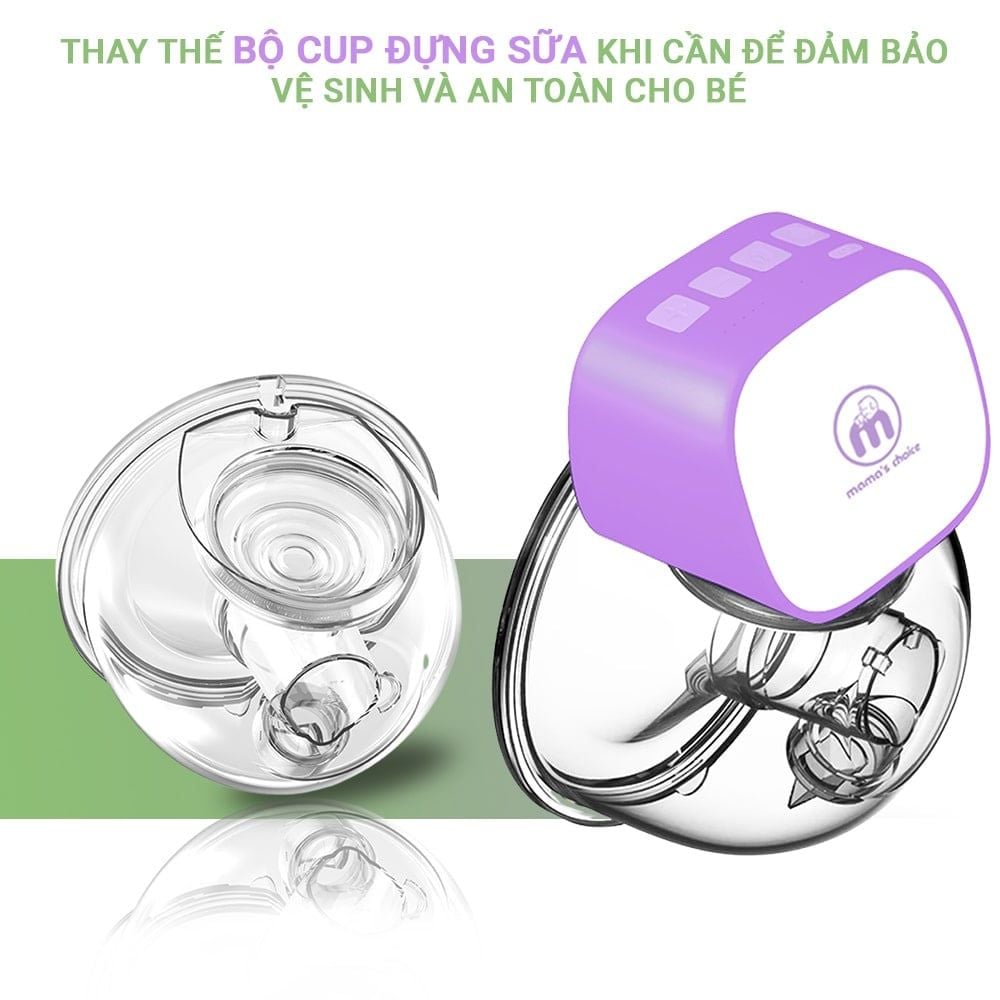 Phụ Kiện Máy Hút Sữa Mama’s Choice Cloudie, Bộ Cup Dành Cho Hút Sữa Máy Hút Sữa Rảnh Tay Không Dây Cloudie