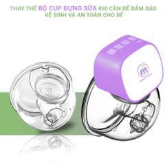 Phụ Kiện Máy Hút Sữa Mama’s Choice Cloudie, Bộ Cup Dành Cho Hút Sữa Máy Hút Sữa Rảnh Tay Không Dây Cloudie