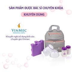 Hút Sữa Di Chuyển Mama’s Choice, Combo Thiết Kế Nhỏ Gọn, Hút Sữa Mọi Lúc Mọi Nơi, Bảo Quản Sữa Mẹ Lên Đến 14 Tiếng