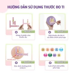 Thước Đo Ti Mama’s Choice, Xác Định Đường Kính Núm Ti Mẹ, Giúp Mẹ Chọn Được Size Phễu Phù Hợp Khi Hút Sữa