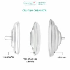 Chặn Sữa Spectra Thương Hiệu Maymom, Phụ Kiện Thay Thế Máy Hút Sữa Spectra S1 Plus, S2 Plus, M1, M2, 9S, 9Plus (1 cái)