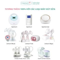 Dây Hút Sữa Unimom Thương Hiệu Maymom, Không Chứa BPA, An Toàn 100%, Vệ Sinh Dễ Dàng