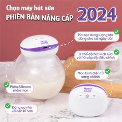 Combo Hút Sữa Hiệu Quả, Máy Hút Sữa Không Dây và Túi Chườm Thông Tắc Tia Mama's Choice, Hút Sữa Năng Suất Mẹ Nhàn Tênh