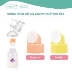 Cổ Nối Phễu Maymom Myfit Loại Cổ Hẹp, Tương Thích Phễu Hút Sữa Medela, Pumpin, Lacteck, Mini Pum, Pumpa, Silicon