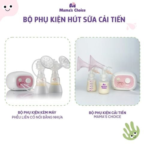 Phụ Kiện Hút Sữa Phễu Silicone Cho Máy Unimom, Kiểm Định An Toàn Quốc Tế, Vắt Sữa Êm Ái và Hiệu Quả