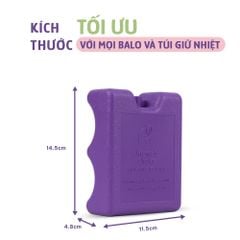 Đá Khô Bảo Quản Sữa Mama’s Choice, Giữ Lạnh Sữa Mẹ Lên Đến 12 Tiếng, Chất Liệu Gel Y Tế Cao Cấp, Độ Bền Từ 4-5 Năm