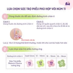 Trợ Phễu Silicone Mama's Choice NewFit, Đệm Hạ Size Phễu Size 15-17-19-21mm, Hút Sữa Hiệu Quả và Êm Ái (01 Cái)