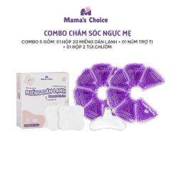Combo Núm Trợ Ti, Túi Chườm Ngực, Máy Thông Tắc Tia Sữa, Miếng Dán Lạnh Mama's Choice - Combo Chăm Sóc Ngực Mẹ