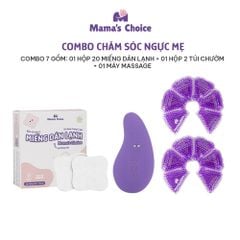 Combo Núm Trợ Ti, Túi Chườm Ngực, Máy Thông Tắc Tia Sữa, Miếng Dán Lạnh Mama's Choice - Combo Chăm Sóc Ngực Mẹ