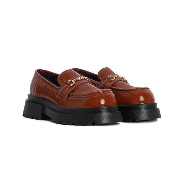  THE CHUNKY WOLF LOAFER SS24 - CARAMEL BROWN 