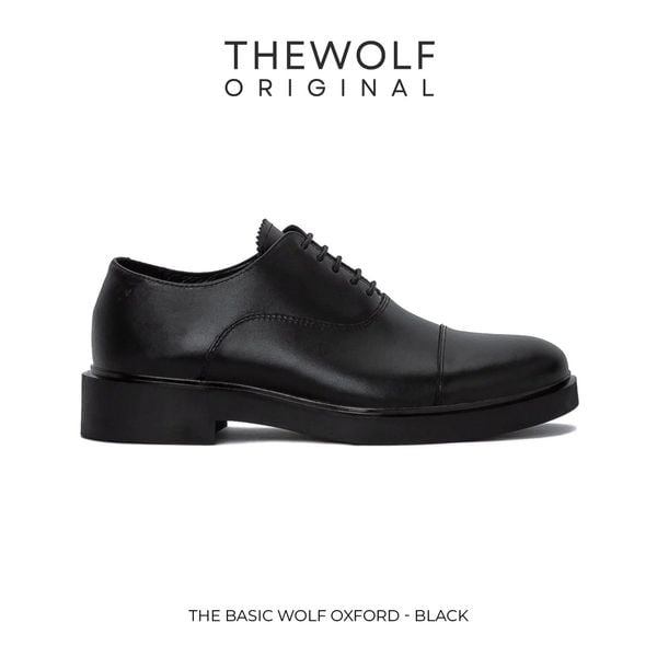  THE BASIC WOLF OXFORD - BLACK 