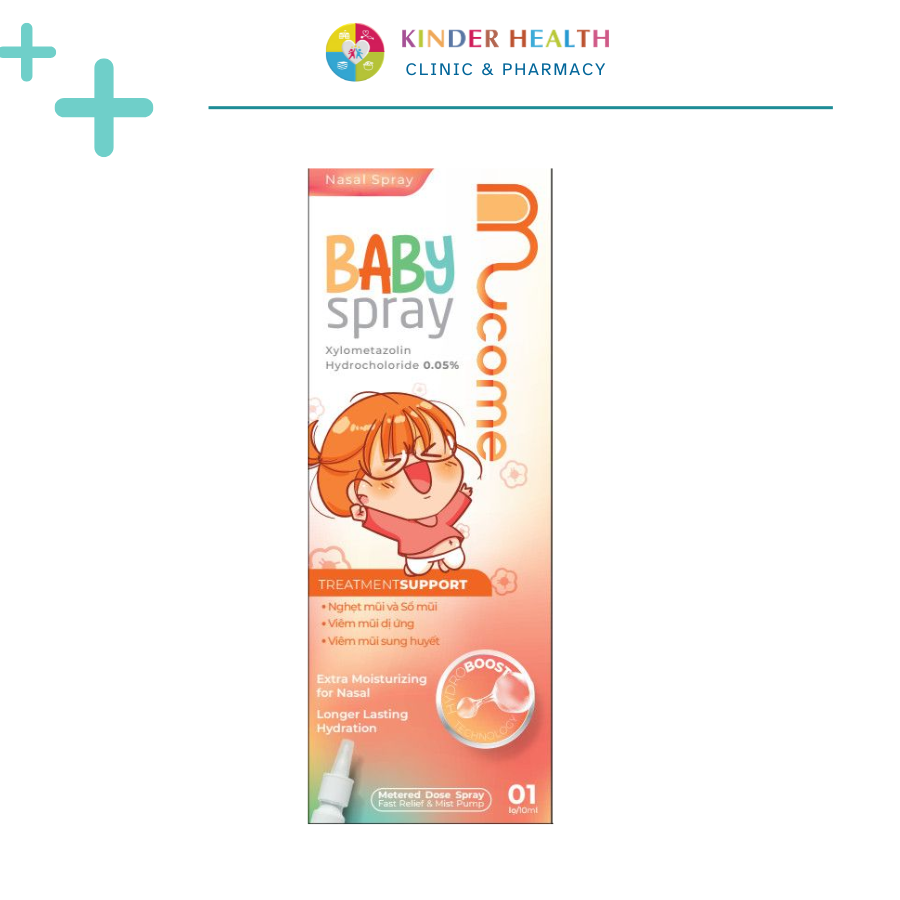  MUCOME BABY SPRAY - 10ml 