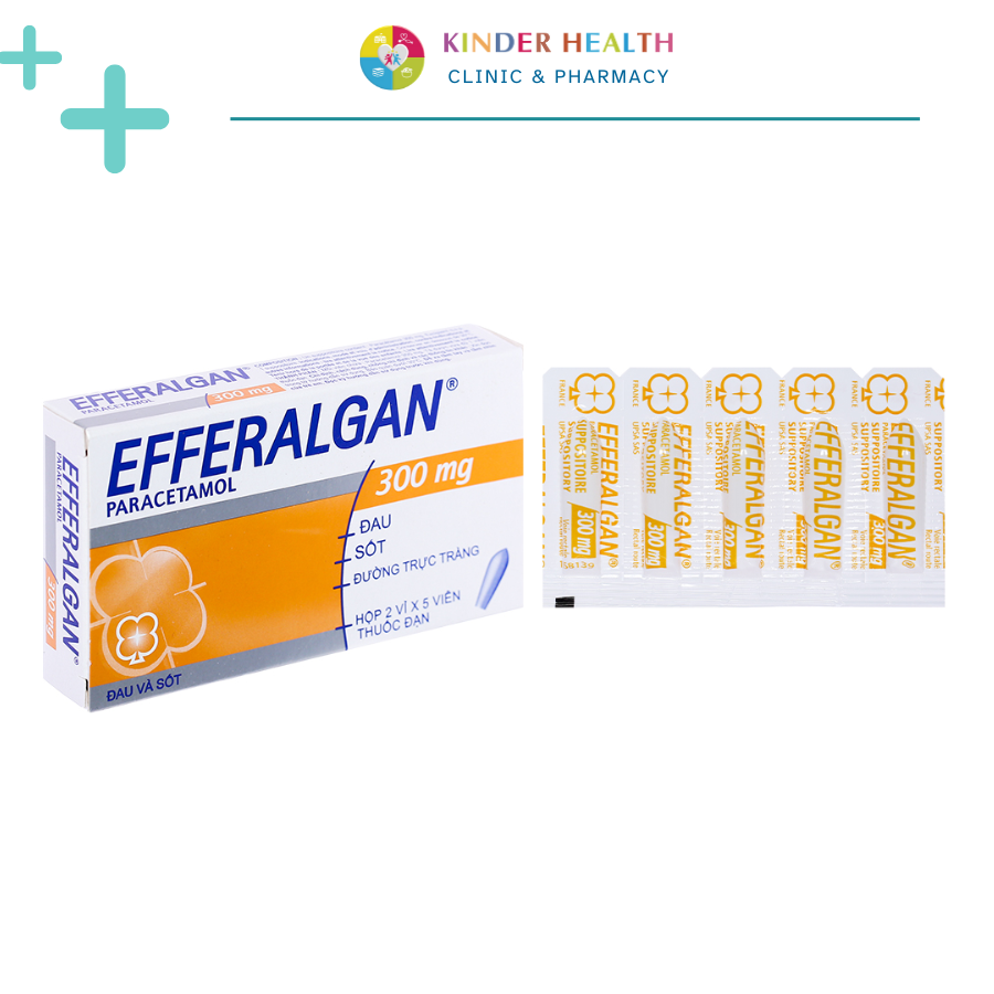  EFFERALGAN 300 MG VIÊN ĐẶT 