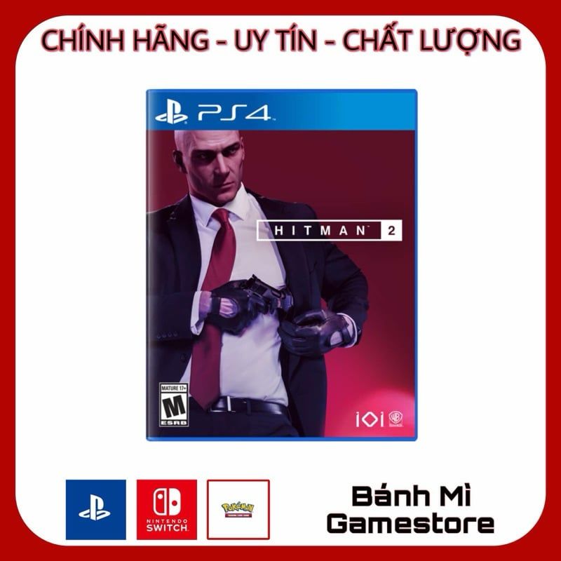 Đĩa game PS4 Hitman – Bánh Mì Game Store| Cắn Game Chất, Nhai