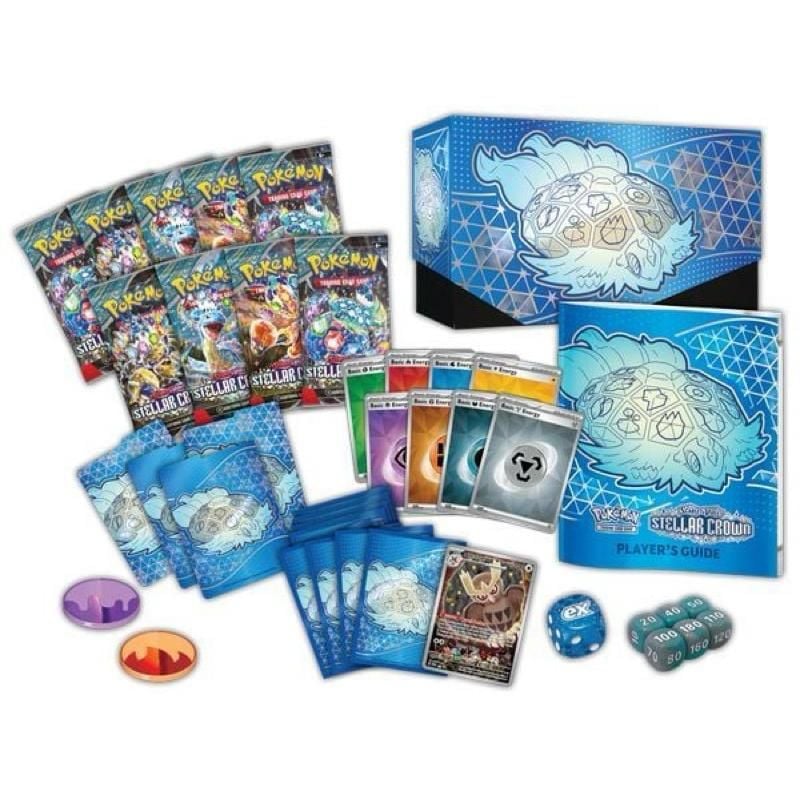 Pokemon TCG: Scarlet & Violet - Stellar Crown Elite Trainer Box &ndash; B&aacute;nh M&igrave;  Game Store| Cắn Game Chất, Nhai Đam M&ecirc;!
