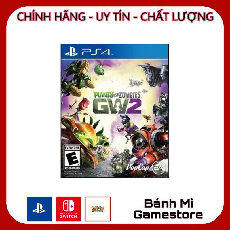 Đĩa game PS4 Plants vs. Zombies: Garden Warfare 2 – Bánh Mì Game Store ...